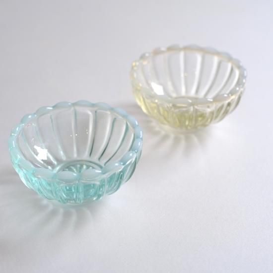 廣田硝子 雪の花 のぞき(豆鉢) - お食事と日用品 四歩 オンラインショップ