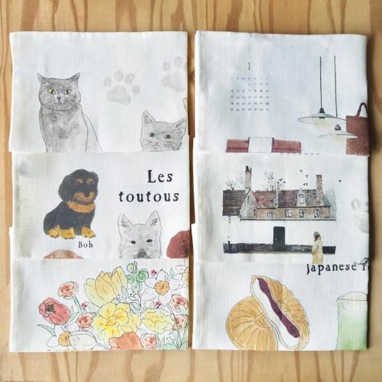 fog linen work リネンカレンダー 2026 - お食事と日用品 四歩