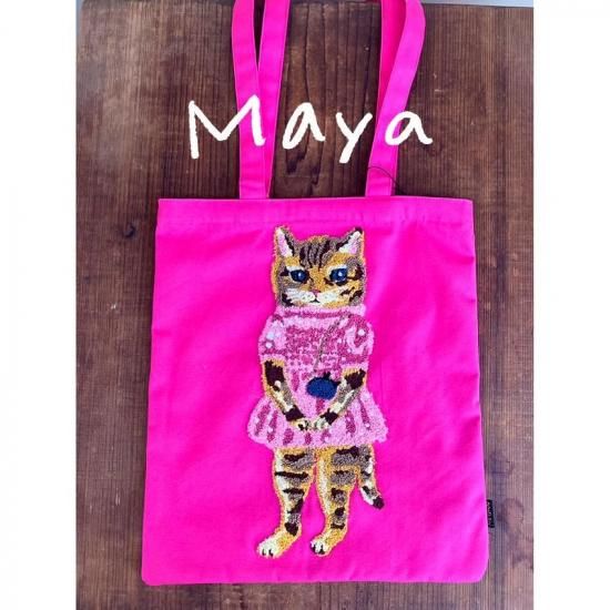 ナタリーレテ 】Fluffy レクタングルトートバッグ - ネコペコリ 猫との