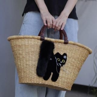 CAT IN DA HOUSE もこもこ猫バッグ　サビ猫 CAT IN DA HOUSE もこもこ猫バッグ サビ猫 CAT IN DA HOUSE