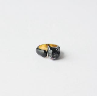  ʥ꡼ ۻ  ring Black cat