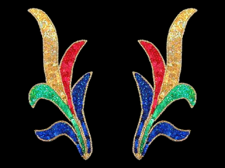 スパンコールモチーフ Multicolor（2211）