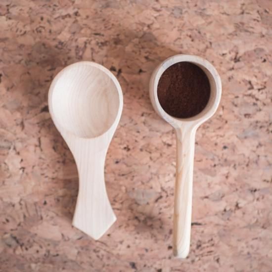 ネイタルデザイン 木製 コーヒー メジャー 約8cm ネイタルデザイン 木製 コーヒー メジャー 約8cm（ブラック
