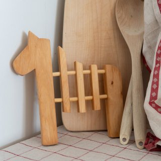 木製ポットマット／鍋敷き　5種　by Skandinavisk Hemslojd