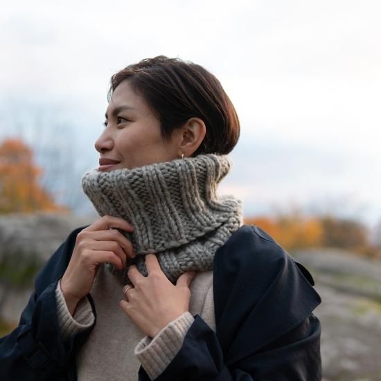 ポコポコWガーゼの2重巻きスヌード◇ハンドメイド ポコポコWガーゼの2重巻きスヌード◇ハンドメイド