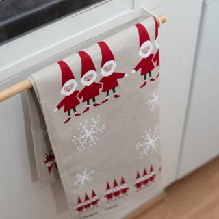【クリスマスに！】北欧キッチンタオル 「トムテニッセ」など