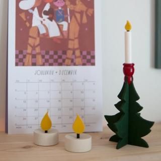 Larssons Tra ラッセントレー｜組み立て式木製クリスマスツリー