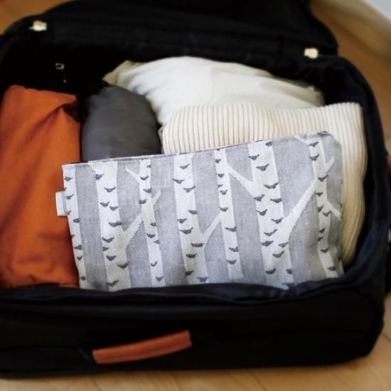 大判サイズが使いやすい！フィンランドから来た白樺ポーチ「コイブ/KOIVU」