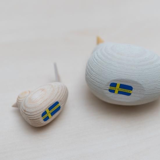 木製バードオーナメント（Lサイズ8.5cm/Sサイズ4.8cm）by