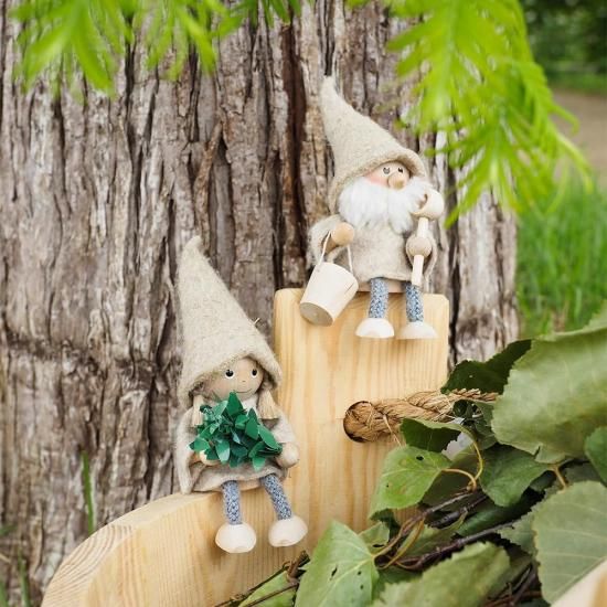 ととのい空間を演出！北欧サウナニッセ「サンタ」「女の子」 2種 by