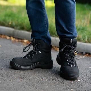 【メンズ・ゆったり幅広】防寒ハイカット・ウィンターブーツ「Walker Pro High/ウォーカープロハイ」ブラックby KUOMA/クオマ【送料無料】<img class='new_mark_img2' src='https://img.shop-pro.jp/img/new/icons5.gif' style='border:none;display:inline;margin:0px;padding:0px;width:auto;' />