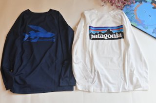 <img class='new_mark_img1' src='https://img.shop-pro.jp/img/new/icons20.gif' style='border:none;display:inline;margin:0px;padding:0px;width:auto;' />patagonia（パタゴニア）キッズ　ロングスリーブシルクウェイト　ラッシュガード