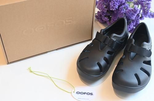 OOFOS(ウーフォス)ウーキャンドゥ リカバリーシューズ - BLUE OOFOS(ウーフォス)ウーキャンドゥ リカバリーシューズ - BLUE