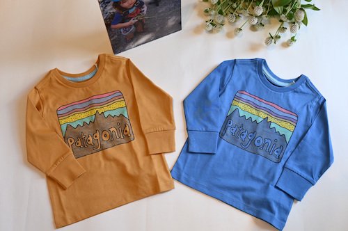 Patagonia(パタゴニア )ベビーロングスリーブ　フィッツロイスカイズTシャツ - 子供服 TEMBEA Americana | 名古屋市 |  BLUE LINE