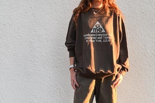 Americana（アメリカーナ）リバースウィーブロングスリーブTシャツ