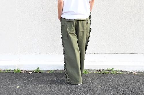 RHODOLIRION（ロドリリオン）ユーティリティパンツ・ヘリンボーン