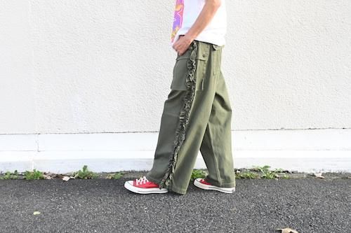 RHODOLIRION（ロドリリオン）ユーティリティパンツ・ヘリンボーン