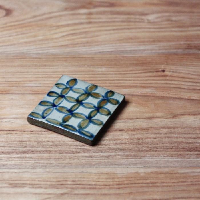 ビンテージ　陶葊・陶あん　緑鮮やかな　鉢（21.5㎝）　紫陽花　無傷 陶翠・緑寿庵陶翠 -