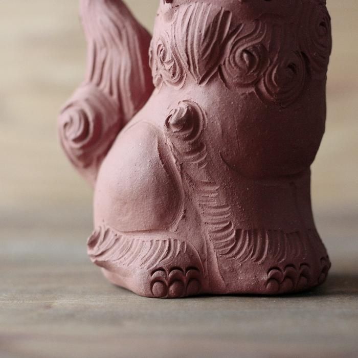 シーサーペア(焼締) - Craft・Gift ヤッチとムーン オンライン シーサーペア(焼締) - Craft・Gift ヤッチとムーン オンライン