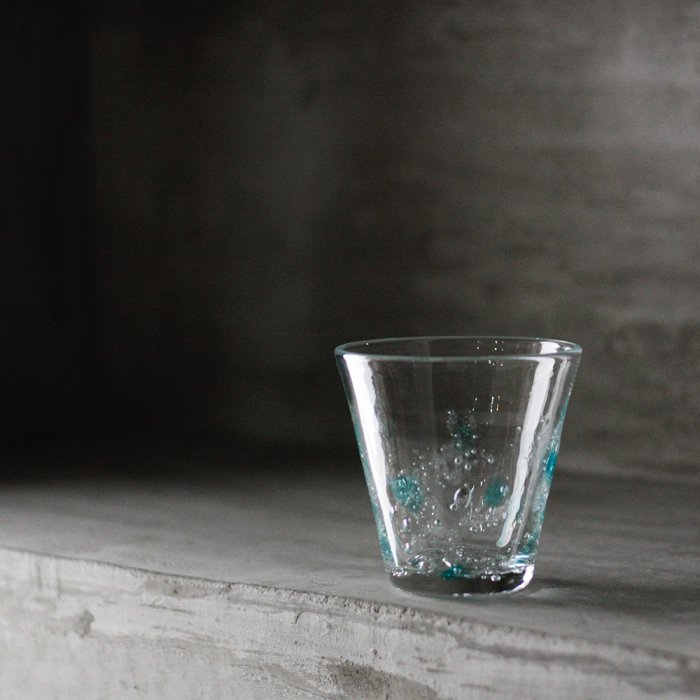 琉球ガラスコップ（ブルー） - Craft・Gift ヤッチとムーン 