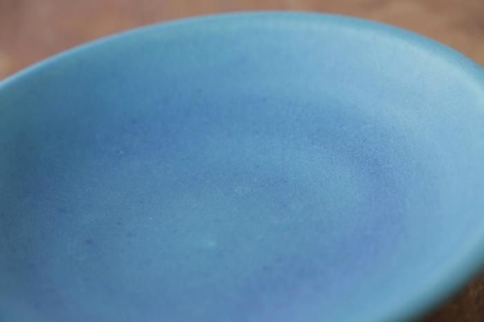 青 _5寸皿 - Craft・Gift ヤッチとムーン オンラインショップ