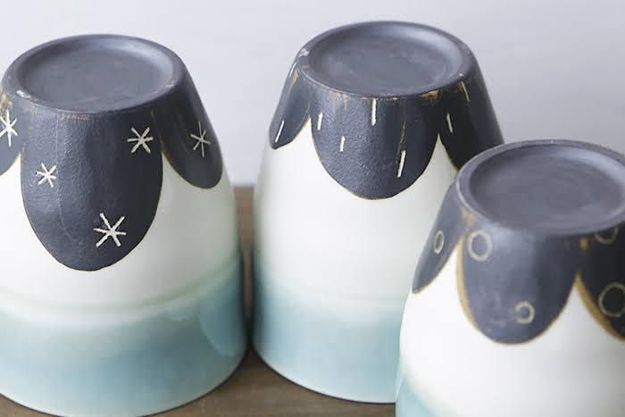 Green Craft Dachi 美濃焼 ワインクーラー パッチワーク花瓶 Green Craft Dachi 美濃焼 ワインクーラー パッチワーク花瓶