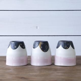 Green Craft Dachi 美濃焼 ワインクーラー パッチワーク花瓶 フラワー