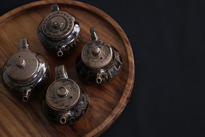 ✴️大幅値下げ✴️【中西申幸】鳥遊戯画急須と湯呑み茶碗チュンチュン3個セット 中国茶急須おちょこ2個セット（D） - Craft・Gift ヤッチと