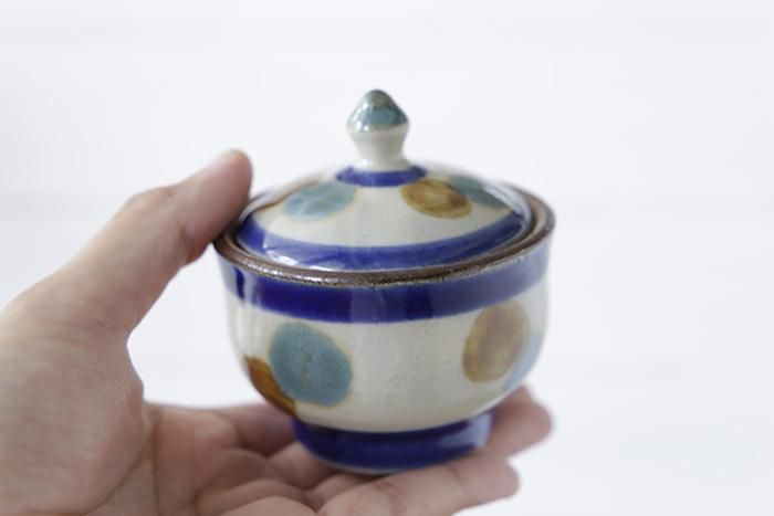 No.102　新品　やちむん　蓋物　タラフー タラフー小（3種類） - Craft・Gift ヤッチとムーン オンライン