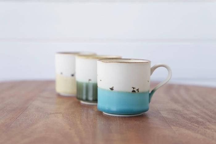 ヤッチとムーン　らくがきマグ　らくがき小皿　やちむん らくがきマグ - Craft・Gift ヤッチとムーン オンラインショップ