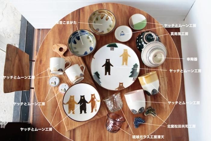 クマとお友達セット003 - Craft・Gift ヤッチとムーン クマとお友達セット003 - Craft・Gift ヤッチとムーン