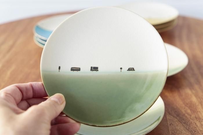 らくがき5寸皿 - Craft・Gift ヤッチとムーン オンラインショップ らくがき5寸皿 - Craft・Gift ヤッチとムーン オンラインショップ