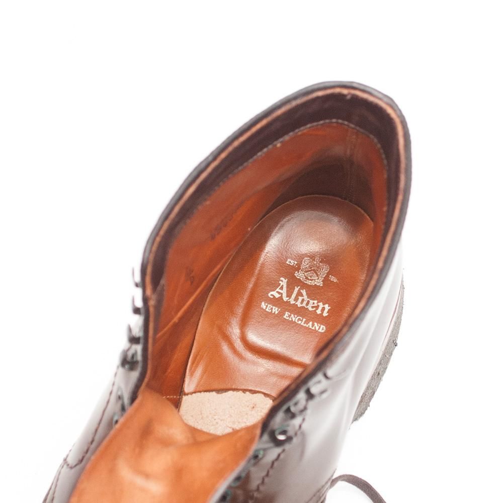オールデン 45402 H タンカーブーツ シガーコードバン サイズ8D - 中古