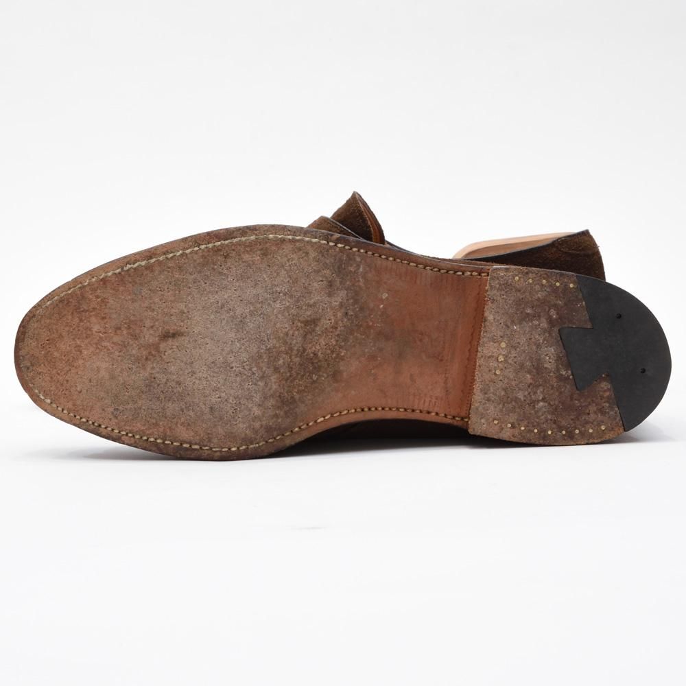 ALDEN/オールデン モンクストラップ キッドスエード 品番953 8D ALDEN/オールデン モンクストラップ キッドスエード 品番953 8D