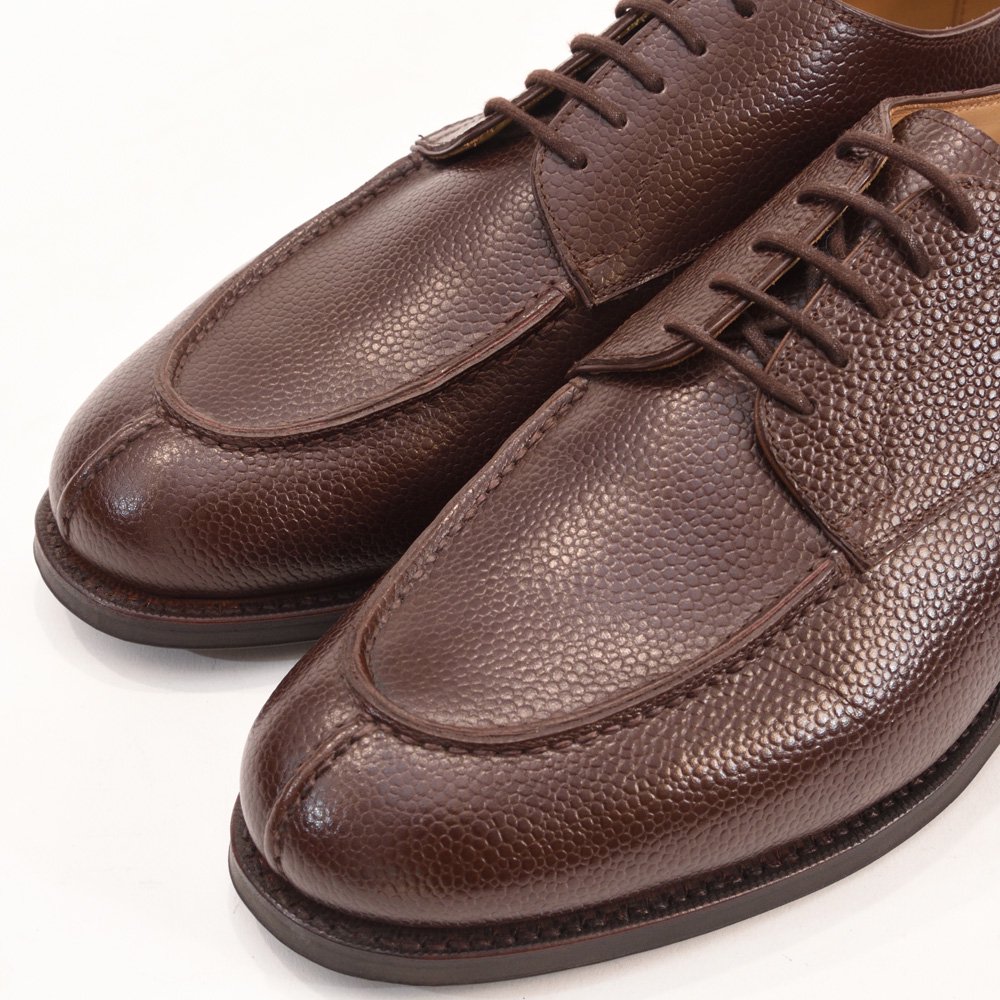 メルミン Uチップ グレインレザー ブラウン サイズ8 - 中古革靴販売 