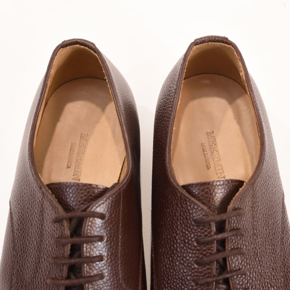 メルミン Uチップ グレインレザー ブラウン サイズ8 - 中古革靴販売 