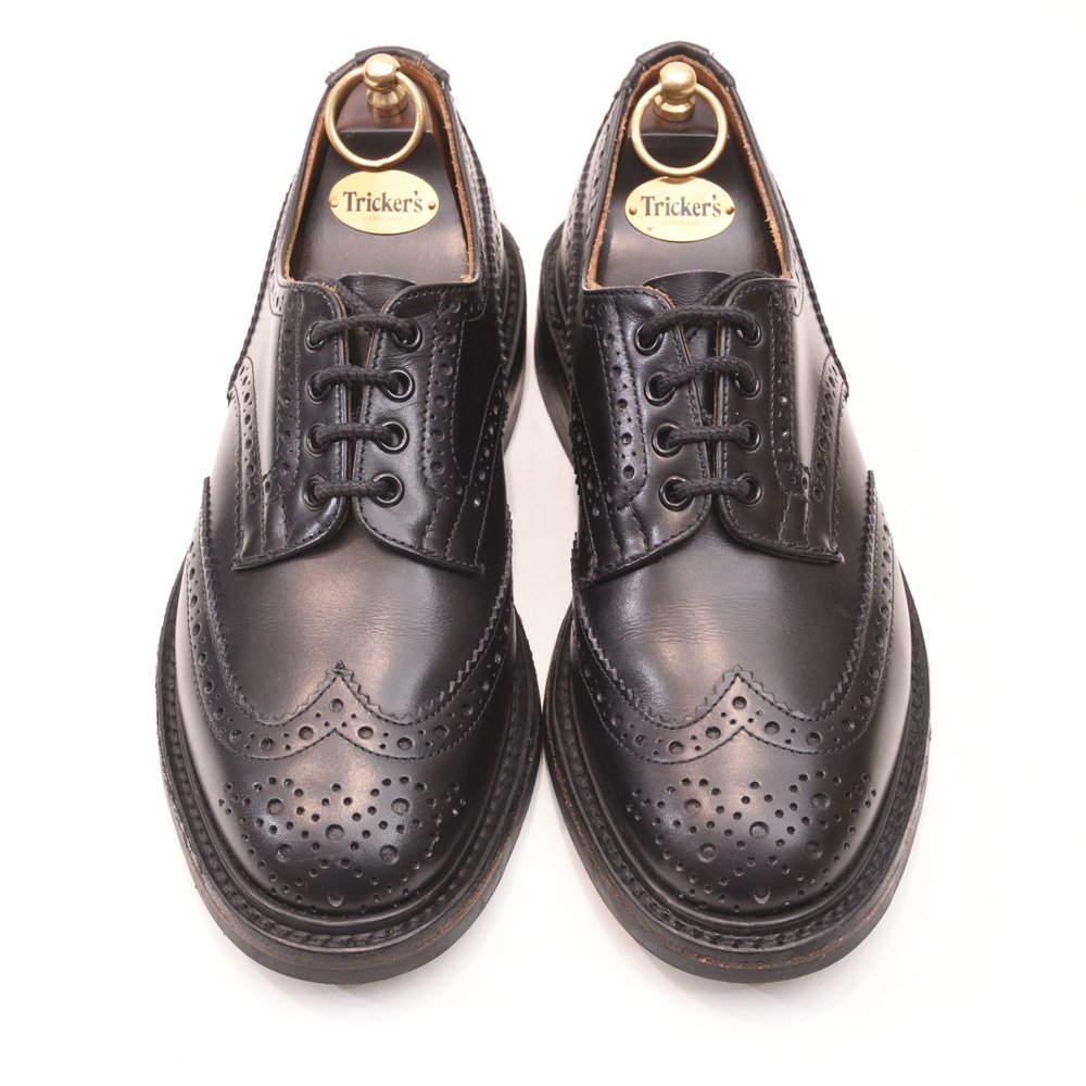 トリッカーズ バートン m5633 シューツリー付き サイズ6.5 - 中古革靴