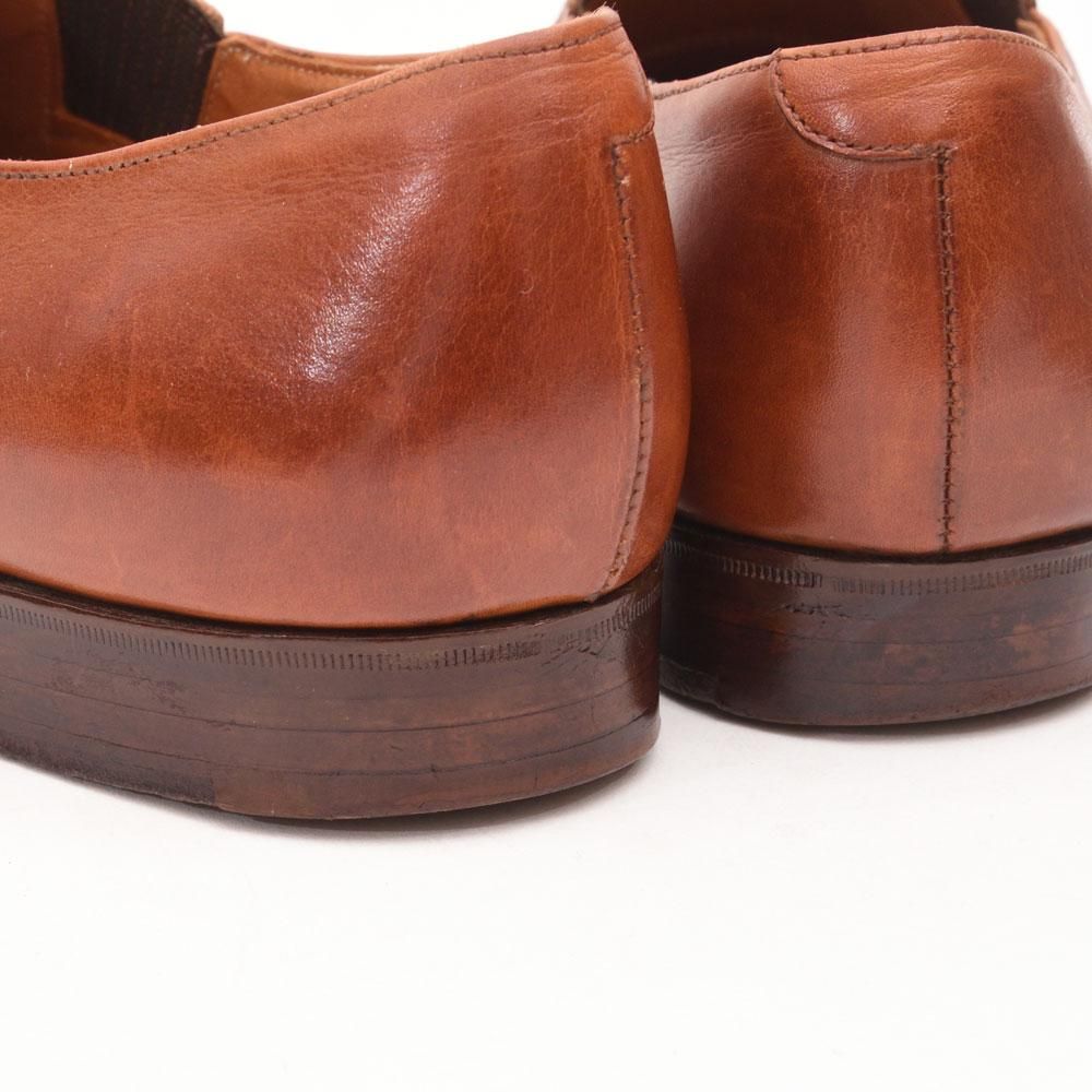 未使用 新品 Foster&Son フォスターアンドサン 7 1/2 7.5 フォスター&サン サイドエラスティック サイズ7.5E - 中古革靴