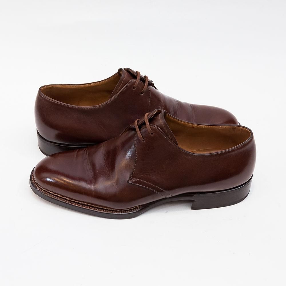 ステファノ ベーメル 2アイレット プレーントゥ 純正ツリー ボックス付