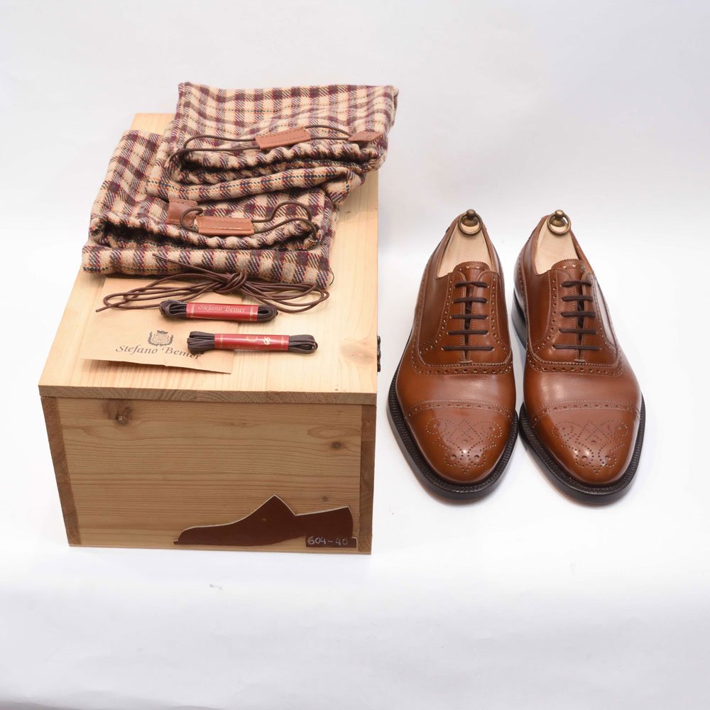 ステファノ ベーメル ウィングチップ サイズ40 - 中古革靴販売|革靴の 