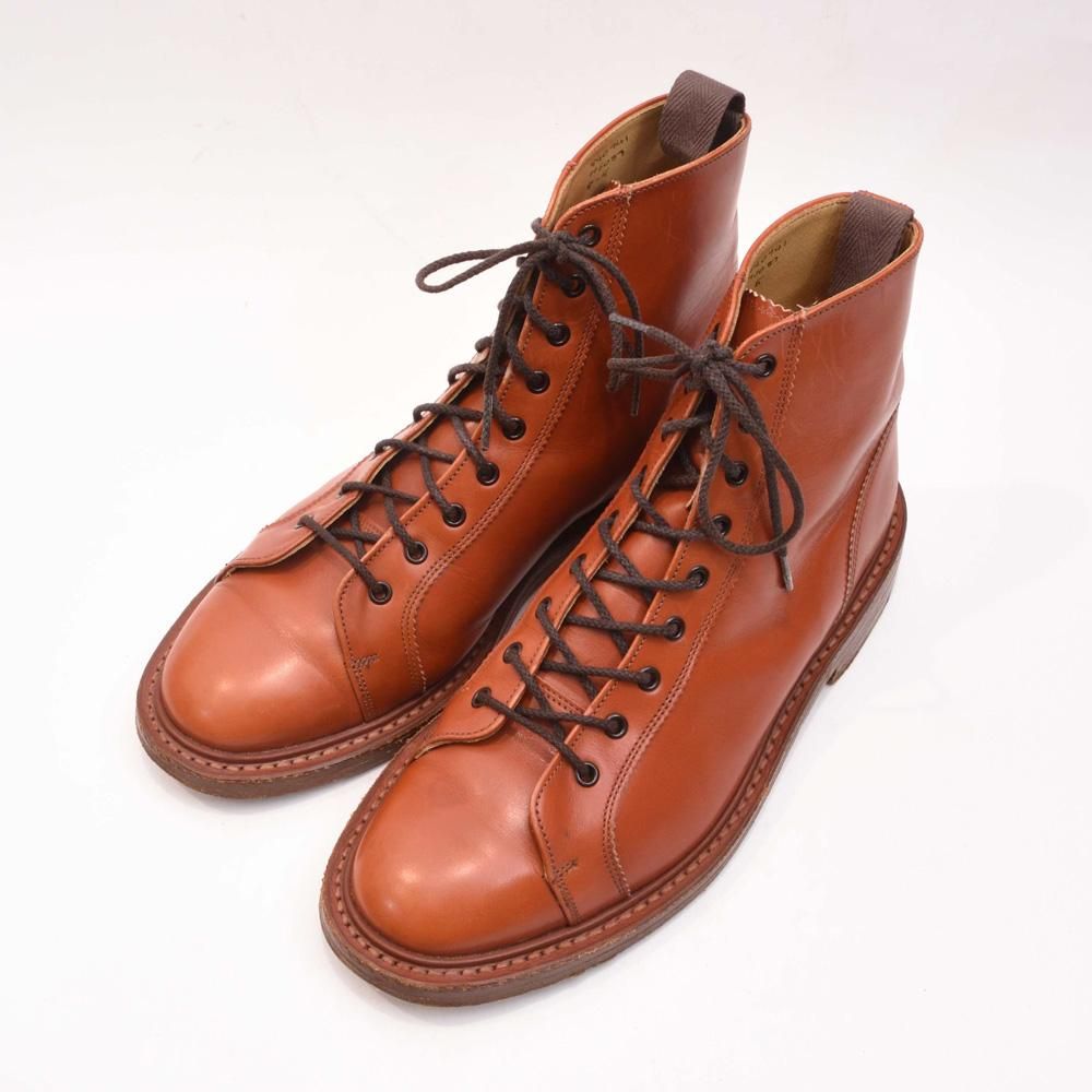 Trickers モンキーブーツ M6087 サイズ9 Tricker's】トリッカーズ M6087 モンキーブーツ カーフ マロン