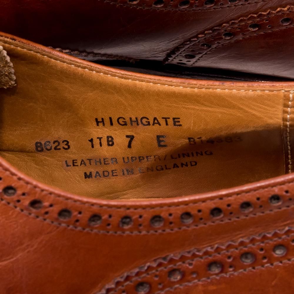 クロケット&ジョーンズ highgate サイズ7E - 中古革靴販売|革靴 クロケット&ジョーンズ highgate サイズ7E - 中古革靴販売|革靴