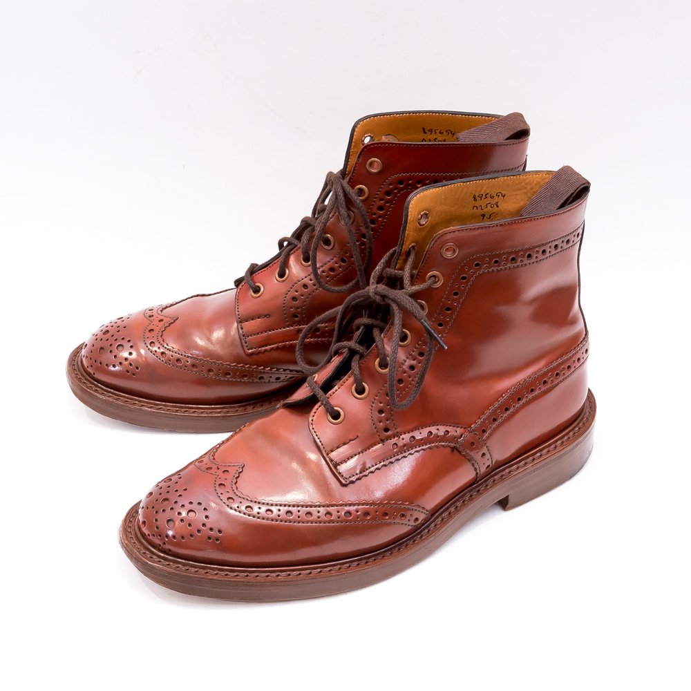 トリッカーズ カントリーブーツ サイズ9   中古革靴販売 革靴の通販ラ