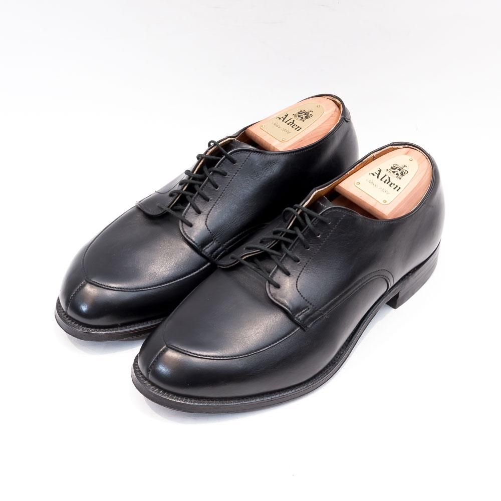 オールデン Vチップ カーフ ブラック サイズ6EEEEE - 中古革靴