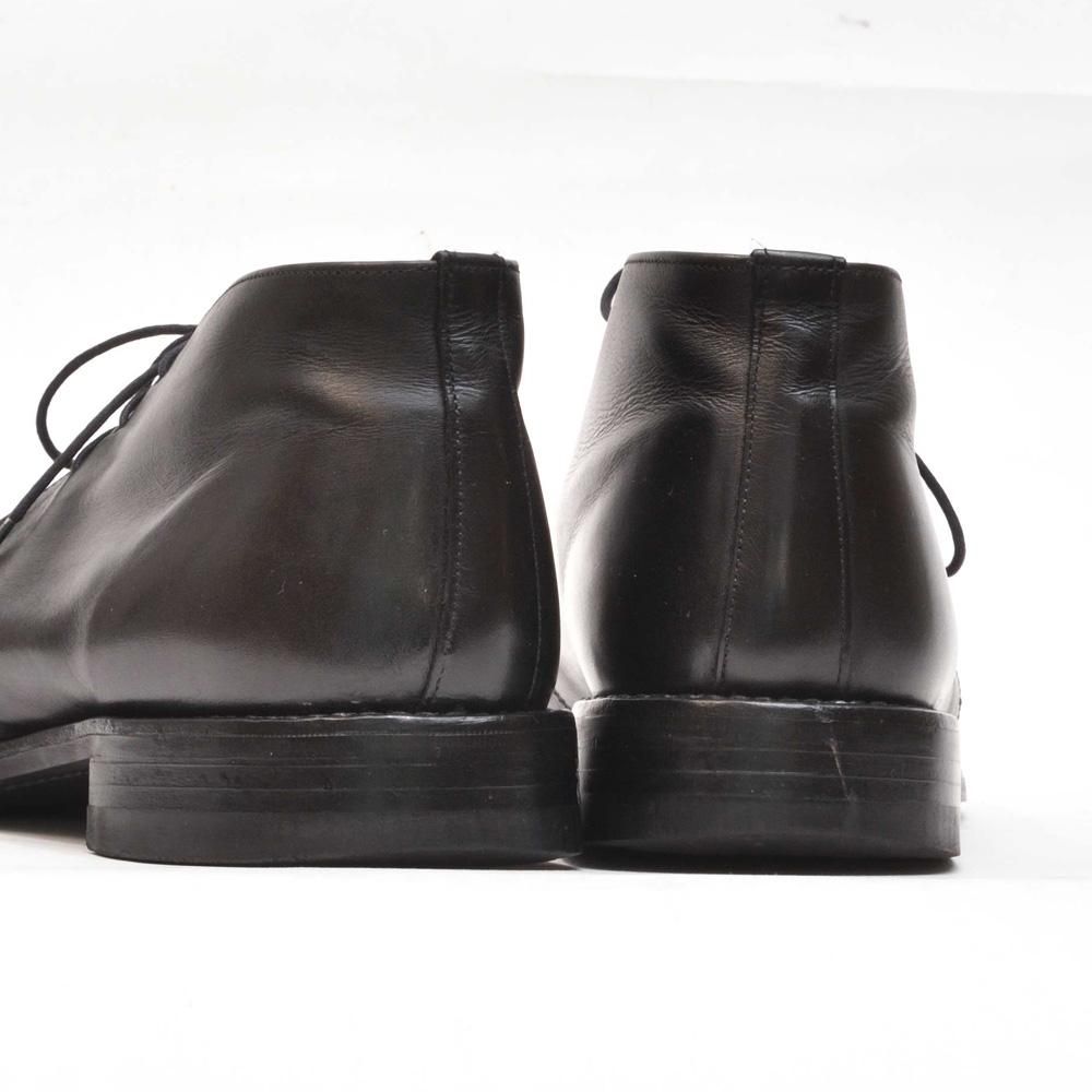 ロイドフットウェア チャッカーブーツ ブラック サイズ7 - 中古革靴