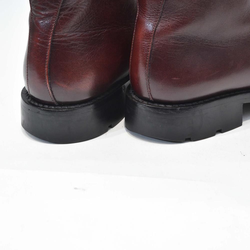 シルバノマッツァ Silvano Mazza チャッカーブーツ サイズ8.5 - 中古