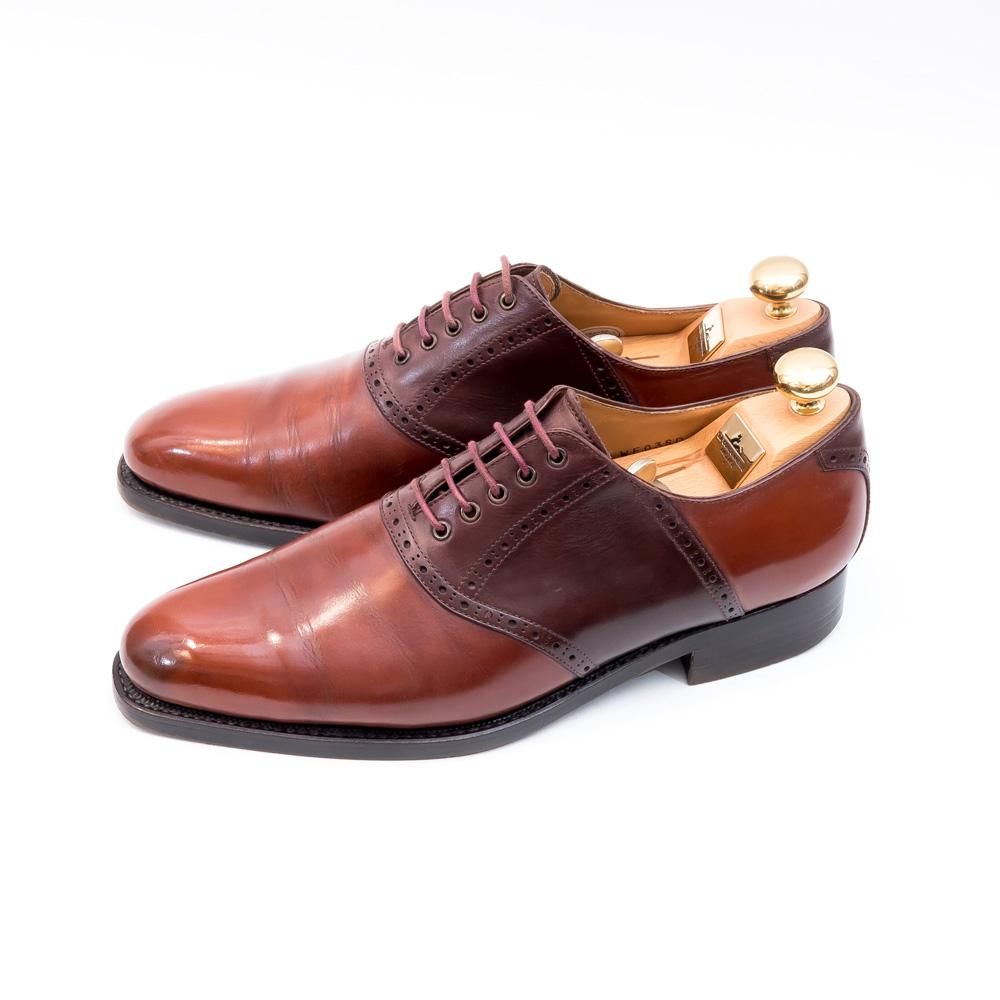 ペルフェット ワールド フットウェア ギャラリー 別注 サドルシューズ サイズ6 5 中古革靴販売 革靴の通販ラスタイルシューズショップ