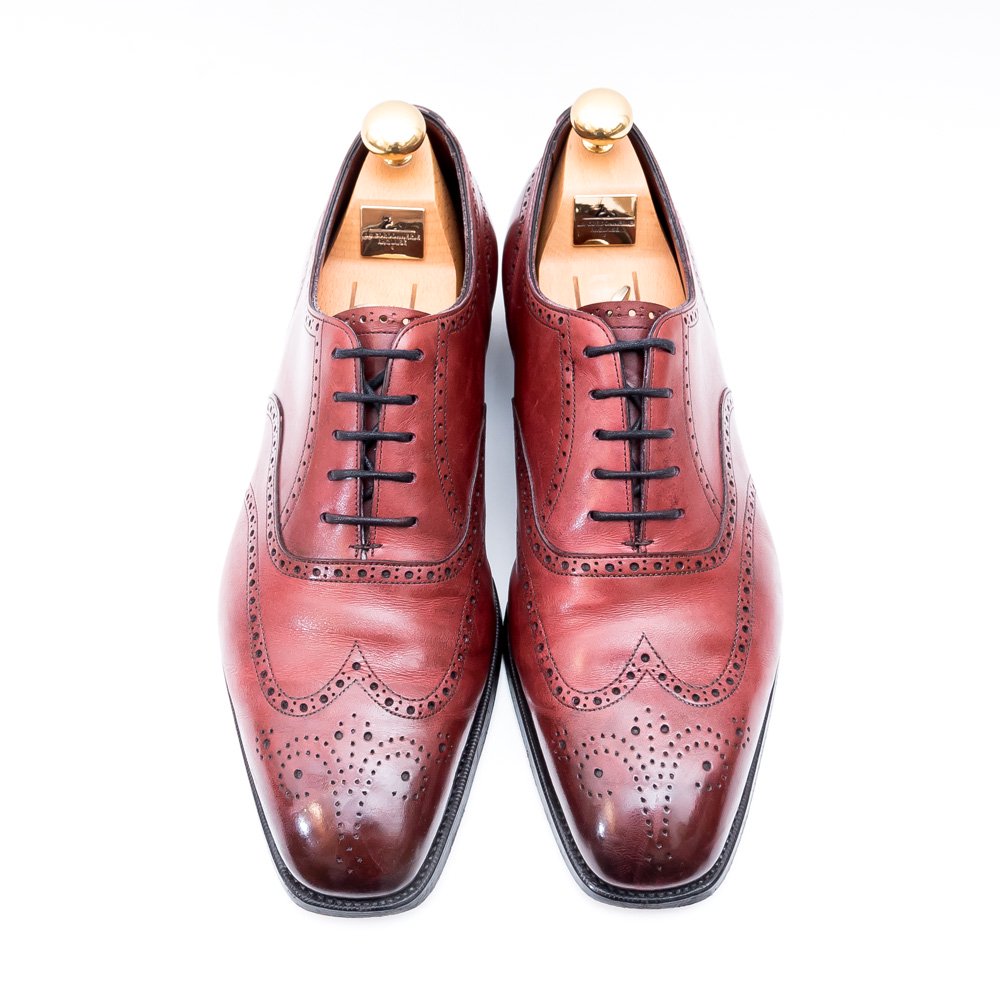 エドワードグリーン inverness ラストE888 サイズ9 - 中古革靴販売 