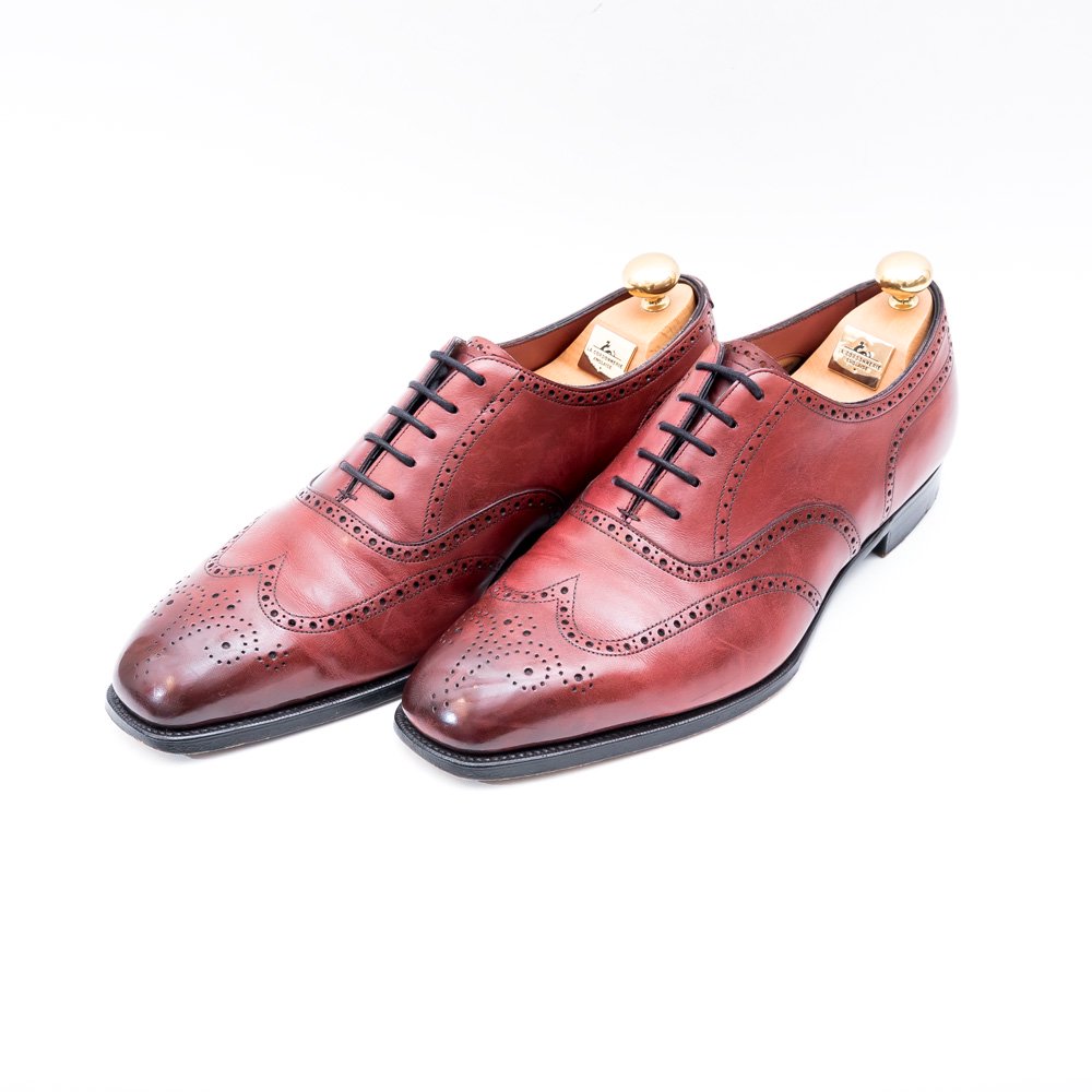 エドワードグリーン inverness ラストE888 サイズ9 - 中古革靴販売 