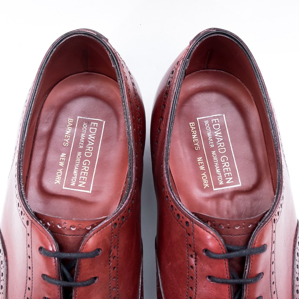 エドワードグリーン inverness ラストE888 サイズ9 - 中古革靴販売